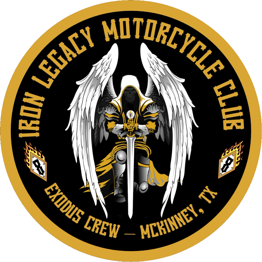 Iron Legacy Motorcycle Club &mdash; circular patch